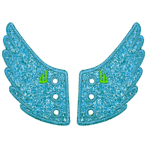 Turquoise Sparkle Wings